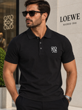 Loewe Ανδρική Polo Μπλούζα – Μαύρο με Logo